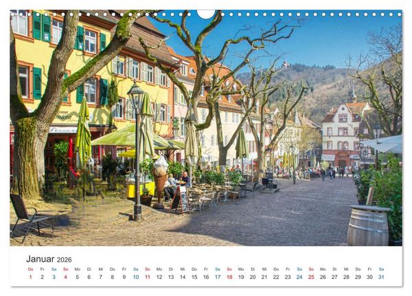 Produktbild: Weinheim - Eine Perle an der Bergstra&szlig;e (Wandkalender 2026 DIN A3 quer), CALVENDO Monatskalender