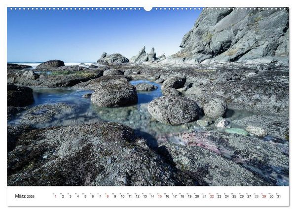 Produktbild: The Olympic National Park - Washington USA (hochwertiger Premium Wandkalender 2026 DIN A2 quer), Kunstdruck in Hochglanz