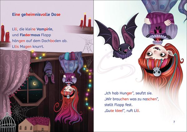 Produktbild: Lesel&ouml;wen 1. Klasse - Der geheime Schatz der Vampire