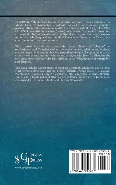 Produktbild: Middle Eastern Christians Facing Challenges