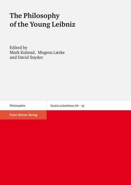 Produktbild: The Philosophy of the Young Leibniz