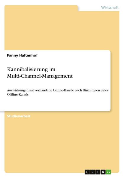 Produktbild: Kannibalisierung im Multi-Channel-Management
