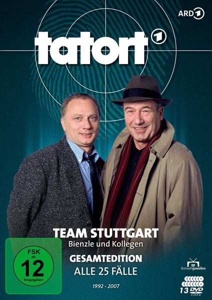 Produktbild: Tatort - Kommissar Bienzle - Gesamtedition: Erstmals alle 25 Folgen (Fernsehjuwelen) [13 DVDs]
