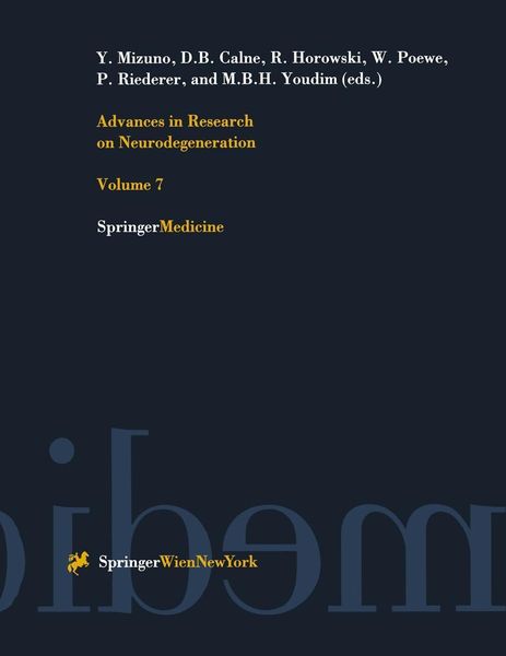 Produktbild: Advances in Research on Neurodegeneration