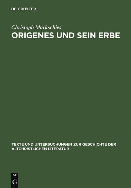 Produktbild: Origenes und sein Erbe