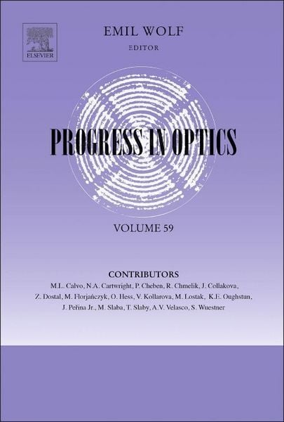 Produktbild: Progress in Optics