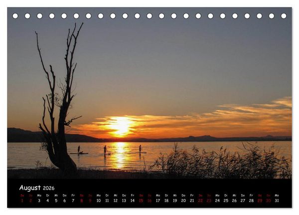 Produktbild: Traumhaft sch&ouml;ner Bodensee (Tischkalender 2026 DIN A5 quer), CALVENDO Monatskalender