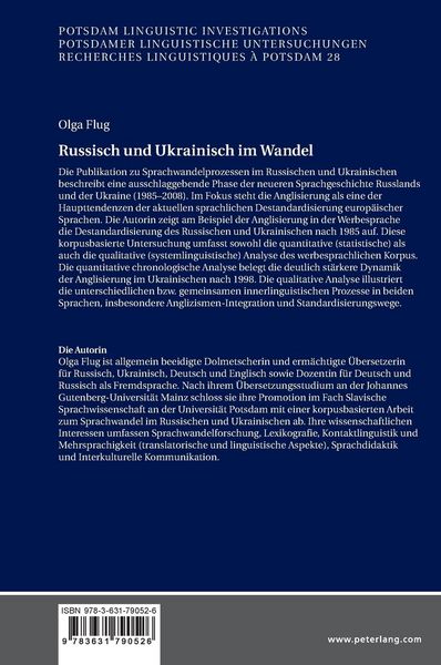 Produktbild: Russisch und Ukrainisch im Wandel