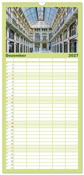 Produktbild: Familienplaner 2027 - Piemont - Norditaliens stille Sch&ouml;nheit mit 5 Spalten (Wandkalender, 21 x 45 cm) CALVENDO