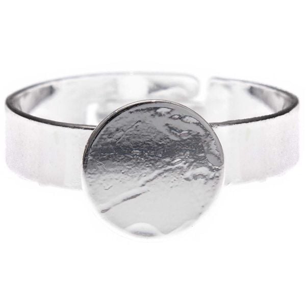 Produktbild: Ring, gr&ouml;&szlig;enverstellbar,mit runder Klebefl&auml;che, 2 Stk
