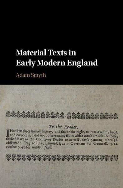 Produktbild: Material Texts in Early Modern England