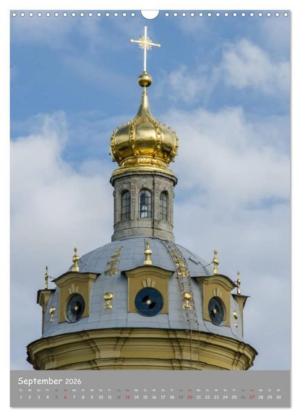 Produktbild: St. Peterburg und Umgebung (Wandkalender 2026 DIN A3 hoch), CALVENDO Monatskalender