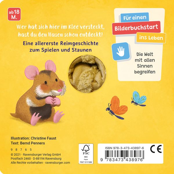 Produktbild: Mein liebstes Fingerpuppenbuch: Hallo, kleiner Hase!