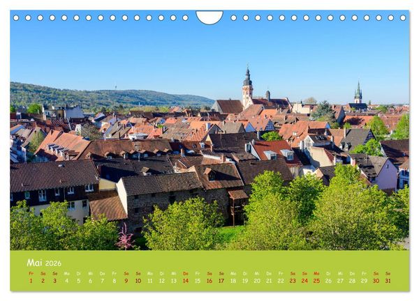 Produktbild: Durlach, das Stadtbild in 12 Impressionen (Wandkalender 2026 DIN A4 quer), CALVENDO Monatskalender