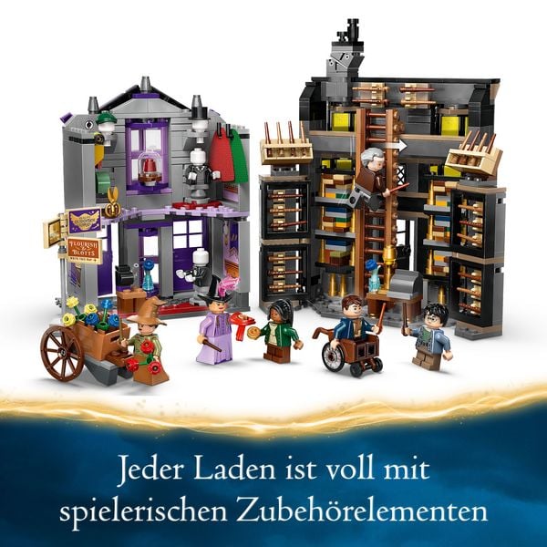 Produktbild: LEGO Harry Potter Ollivanders & Madam Malkins Anzüge, Winkelgasse 76439