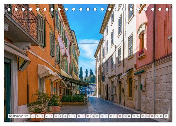 Produktbild: Traumziel am Gardasee. Peschiera del Garda (Tischkalender 2026 DIN A5 quer), CALVENDO Monatskalender