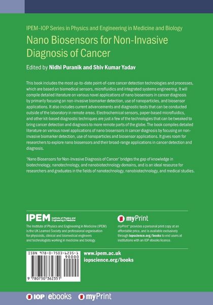 Produktbild: Nano Biosensors for Non-Invasive Diagnosis of Cancer