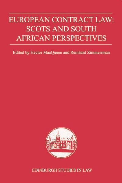 Produktbild: The European Contract Law