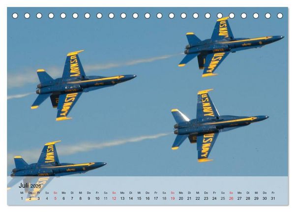 Produktbild: Flugschau in Reno (Tischkalender 2026 DIN A5 quer), CALVENDO Monatskalender