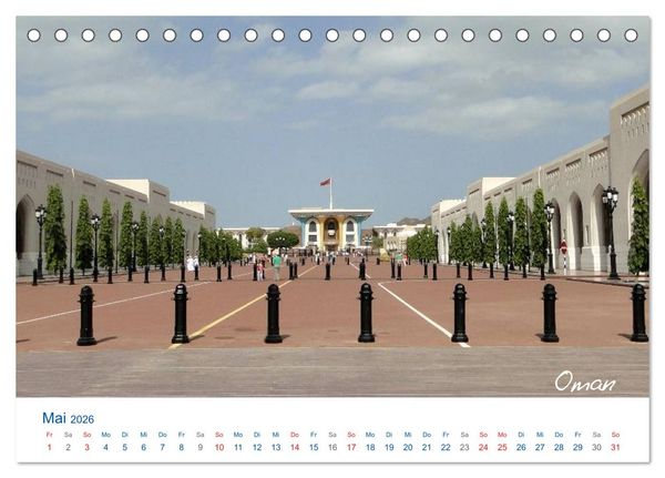 Produktbild: Vereinigte Arabische Emirate (Tischkalender 2026 DIN A5 quer), CALVENDO Monatskalender