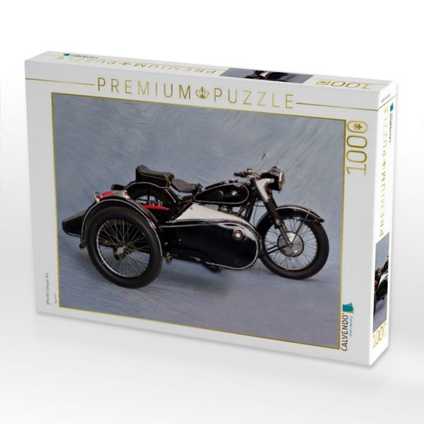 Produktbild: CALVENDO Puzzle BMW R51/3 Baujahr 1951 | 1000 Teile Lege-Gr&ouml;&szlig;e 64x48cm Foto-Puzzle f&uuml;r gl&uuml;ckliche Stunden