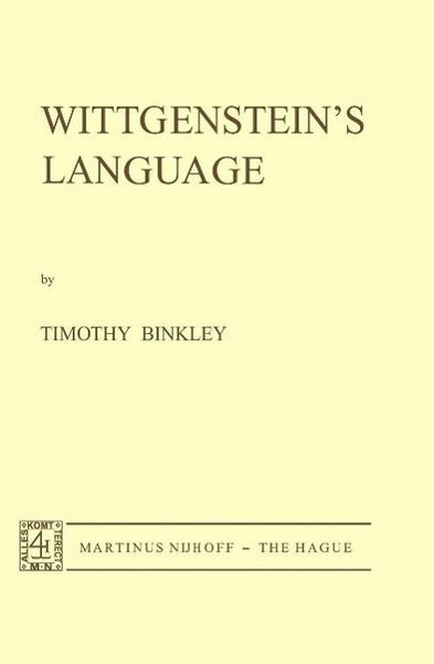 Produktbild: Wittgenstein's Language