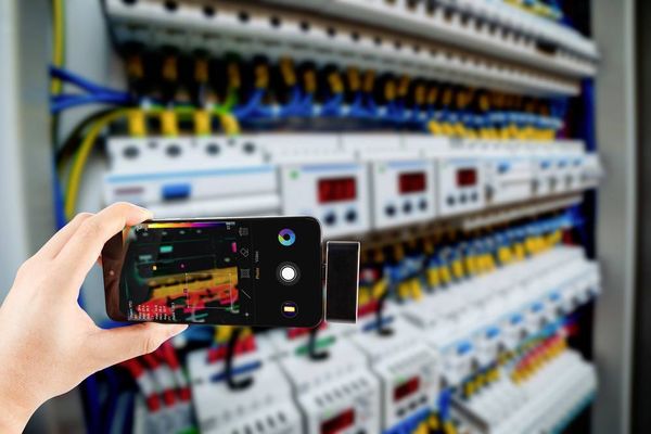 Produktbild: VOLTCRAFT WBS-120 W&auml;rmebildkamera -20 bis 400 &deg;C 120 x 90 Pixel 25 Hz USB-C&reg; Anschluss f&uuml;r Android Ger&auml;te