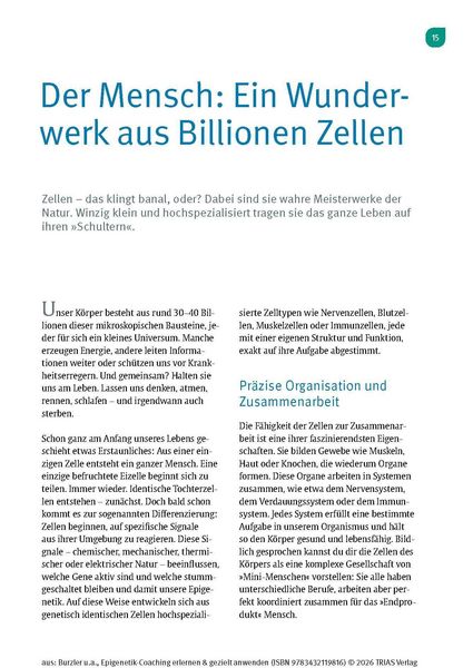 Produktbild: Epigenetik-Coaching erlernen & gezielt anwenden