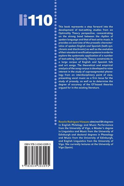 Produktbild: The Rhythm of Speech, Verse and Vocal Music: A New Theory