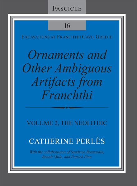 Produktbild: Ornaments and Other Ambiguous Artifacts from Franchthi
