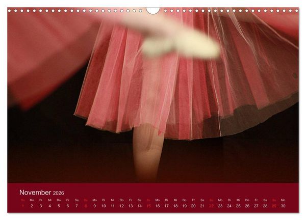 Produktbild: M&auml;dchentr&auml;ume - Ballett und Tanz (Wandkalender 2026 DIN A3 quer), CALVENDO Monatskalender