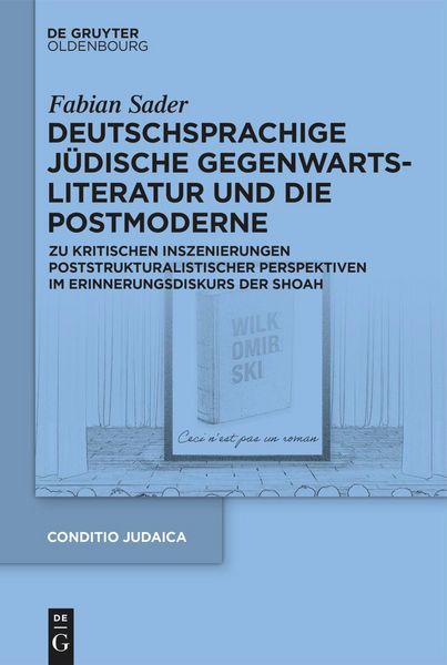 Produktbild: Deutschsprachige j&uuml;dische Gegenwartsliteratur und die Postmoderne