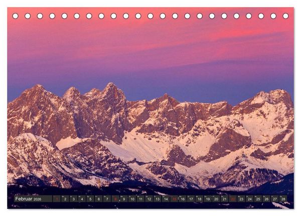 Produktbild: Der Hohe Dachstein (Tischkalender 2026 DIN A5 quer), CALVENDO Monatskalender