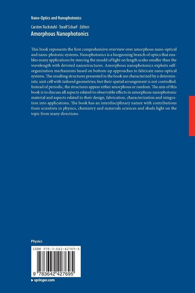 Produktbild: Amorphous Nanophotonics