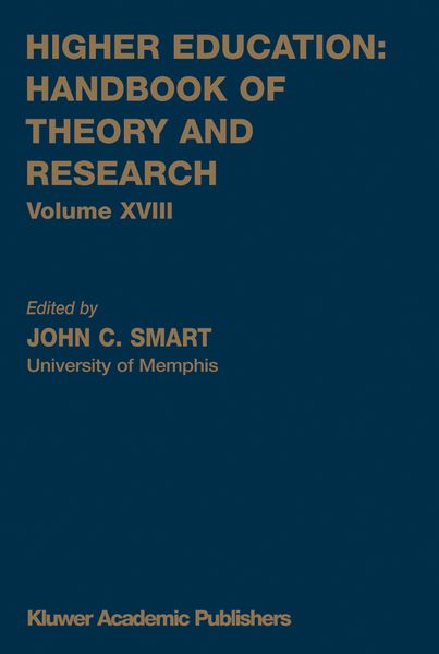 Produktbild: Higher Education: Handbook of Theory and Research