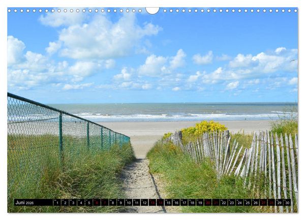 Produktbild: Entlang der Nordseek&uuml;ste (Wandkalender 2026 DIN A3 quer), CALVENDO Monatskalender