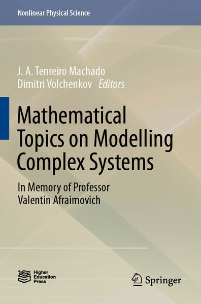 Produktbild: Mathematical Topics on Modelling Complex Systems