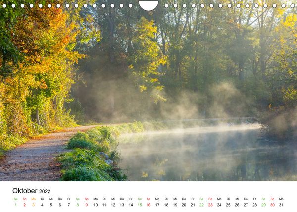 Produktbild: Amperland - Ansichten vor den Toren M&uuml;nchens (Wandkalender 2022 DIN A4 quer)