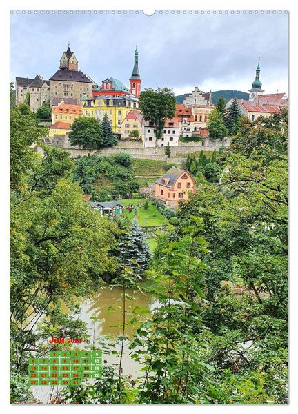 Produktbild: Loket - Idyllisches St&auml;dtchen in Tschechien (Wandkalender 2026 DIN A2 hoch), CALVENDO Monatskalender
