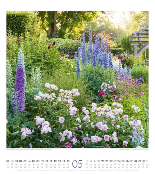Produktbild: Paradiesische G&auml;rten Kalender 2027