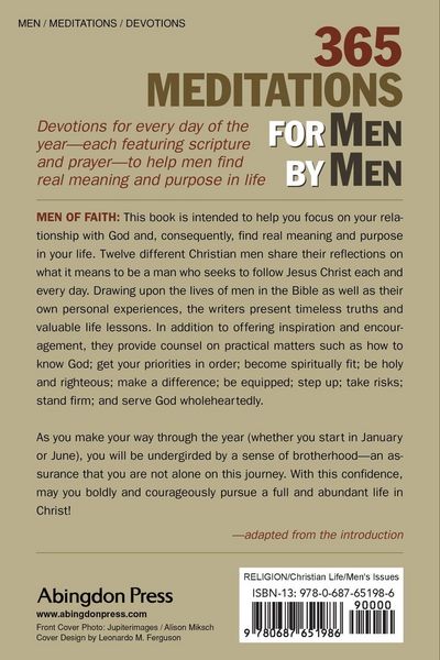 Produktbild: 365 Meditations for Men by Men