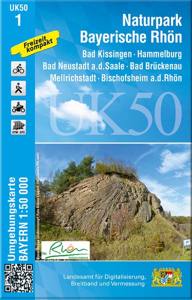 Produktbild: Nationalpark Bayerische Rh&ouml;n 1 : 50 000 (UK50-1)