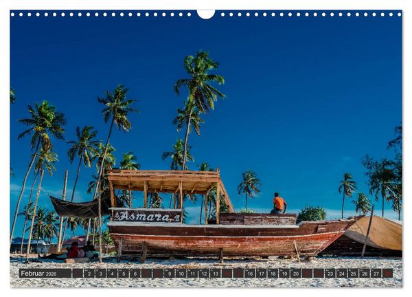 Produktbild: Inselparadies Sansibar (Wandkalender 2026 DIN A3 quer), CALVENDO Monatskalender