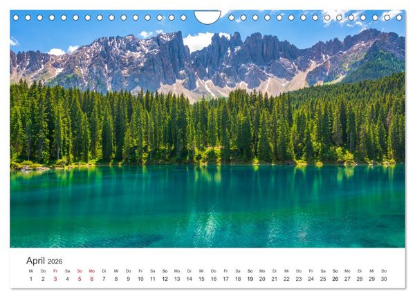 Produktbild: Traumdestination Italien (Wandkalender 2026 DIN A4 quer), CALVENDO Monatskalender