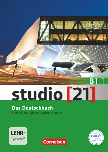 Produktbild: Studio [21] - Grundstufe B1: Teilband 01. Das Deutschbuch (Kurs- und Übungsbuch mit DVD-ROM)
