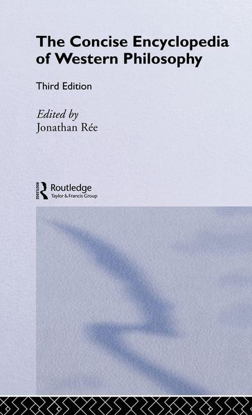 Produktbild: The Concise Encyclopedia of Western Philosophy