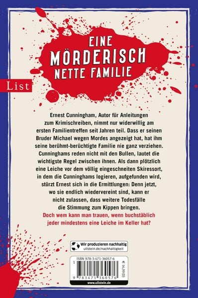 Produktbild: Die m&ouml;rderischen Cunninghams. Irgendwen haben wir doch alle auf dem Gewissen