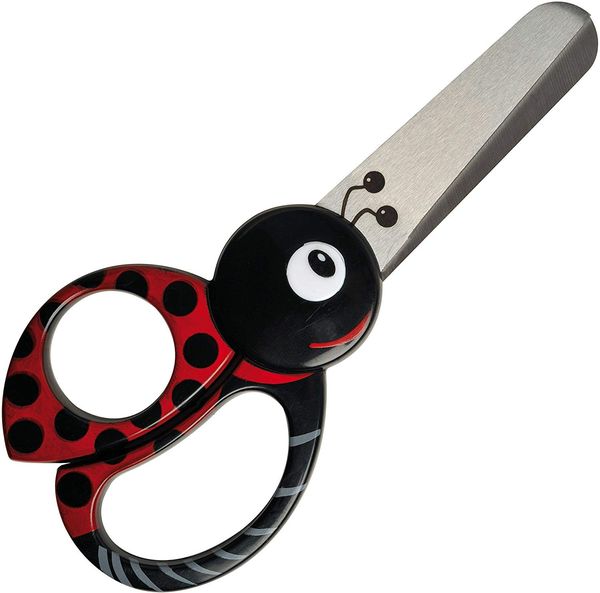 FISKARS Kinder Tierschere Marienkäfer