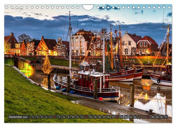 Produktbild: Bezauberndes Ostfriesland (Wandkalender 2026 DIN A4 quer), CALVENDO Monatskalender