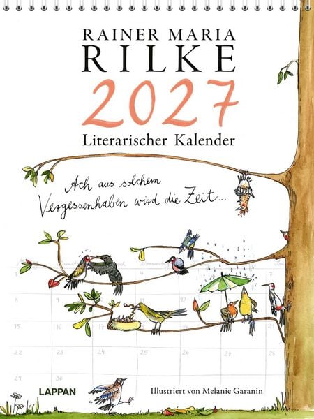 Produktbild: Rilke-Kalender 2027 &ndash; Wandkalender
